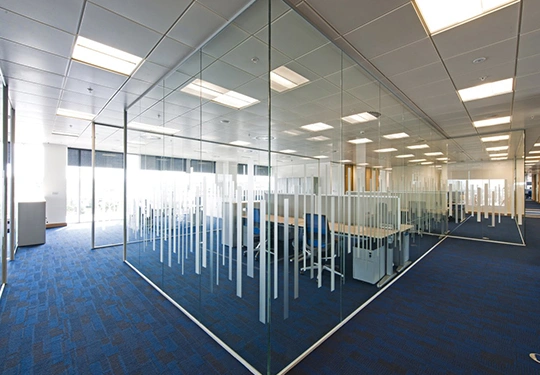 Frameless Glass Partitions