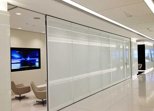 Glass partition walls